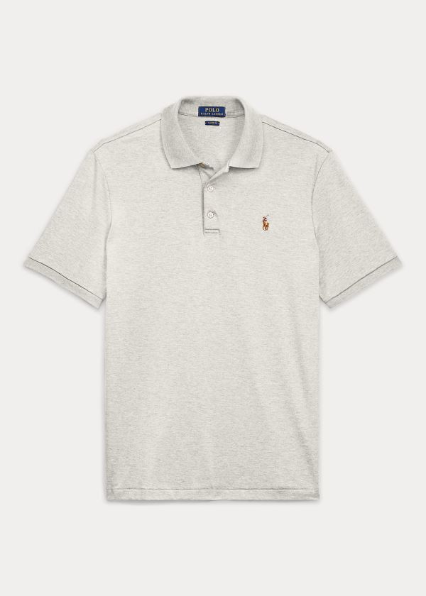 Men's Polo Ralph Lauren Classic Fit Soft Cotton Polos | 153742CJQ